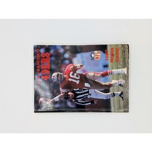 San Francisco 49ers 1987 NFL Media Guide Vintage Football Program